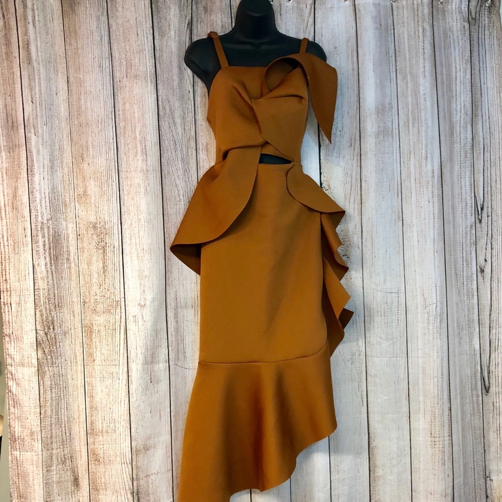 La patean neoprene dress S